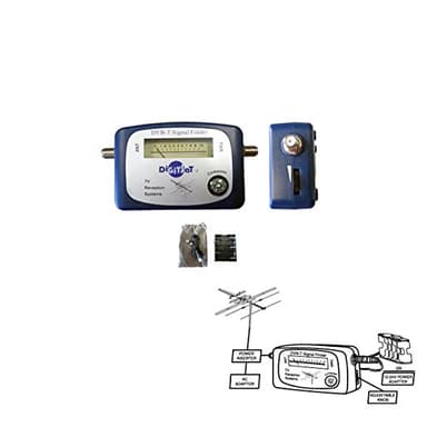 PUNTATORE MISURATORE DI CAMPO ANTENNA DIGITALE TERRESTRE ANOLIGICO FINDER DVBT