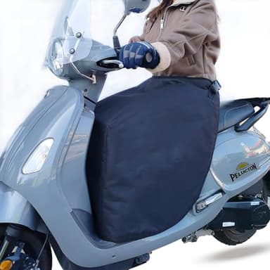Pelucton Coprigambe Scooter Impermeabile, Universale Grembiule Coprigambe per Scooter Calda Protezione Gambe, Antivento Coperta Gambe Trapuntino Copertura Pioggia per Moto.