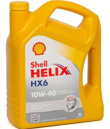 SHELL Olio motore Helix 10W-40 Olio parzialmente sintetico Olio 4 L