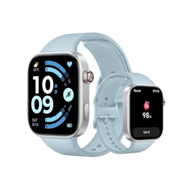 XIAOMI Redmi Watch 6, Smartwatch Uomo Donna, Activity Tracker AMOLED 2.07'' con Monitoraggio di Frequenza Cardiaca, 150+ modalità sportive, Autonomia 24 giorno, 5ATM, GPS, Android&iOS, Blu
