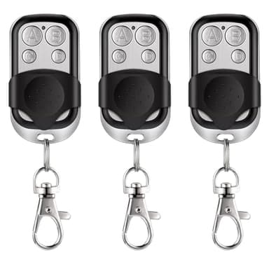 3 Pezzi Telecomandi Universali per Cancelli, Telecomando Cancello Universali 433,92 MHz, Telecomando per Cancelli, Telecomando Universale Cancello, Telecomandi Universali per Garage