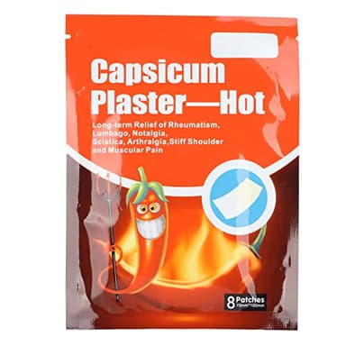 8 Pezzi Cerotti antidolorifici per mal di schiena, dolori muscolari, articolari e addominali, 7 cm x 10 cm