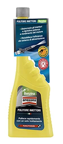 Arexons Additivo Benzina Pulitore Iniettori, 250 ml, Protettivo, Adatto per Motori Benzina, Protegge da Ruggine e Corrosioni, Migliora le Prestazioni del Motore