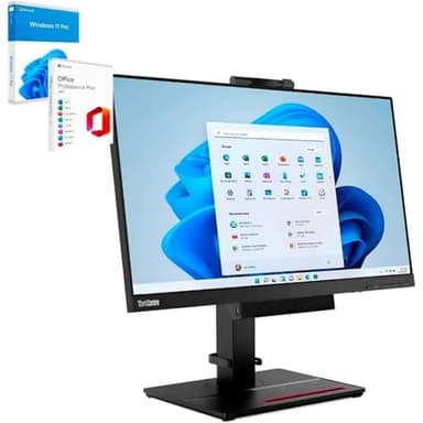 Lenovo All In One ThinkCentre TIO22 22″ Pollici | Intel Core i5 8500T | WIFI INTERNO | 16 GB | 256 GB | WebCam Windows 11 Pro Microsoft Office 2021 (Ricondizionato)
