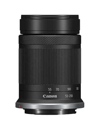 Canon Obiettivo RF-S 55-210mm F5-7.1 IS STM - Teleobiettivo Zoom con Stabilizzatore Ottico a 4,5 Stop | Compatibile con Fotocamere APS-C Sistema EOS R