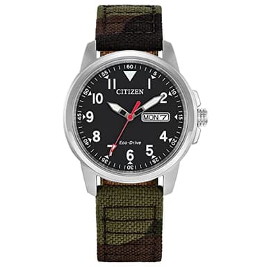 Citizen Orologio Analogico Uomo con Cinturino in Nylon BM8188-01E
