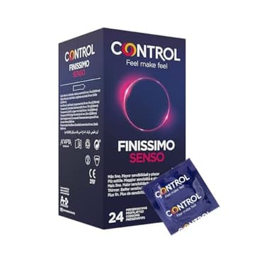 Control Finissimo Senso Preservativi Sottili 0.06 mm - 24 Profilattici