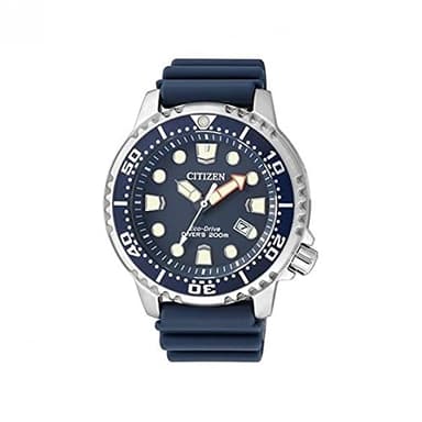 Citizen Orologio Analogo al Quarzo Uomo con Cinturino in di Gomma BN0151-17L