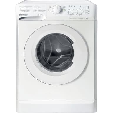 Beko Europe Management Srl Lavatrice a libera installazione MTWC71296WIT Carica frontale 1200 giri, cestello spazioso da 7 kg, inverter, veloce, efficiente, classe energetica A