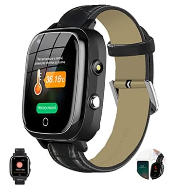 Dispositivi di allarme anticaduta per anziani, orologio intelligente impermeabile 4G con GPS, videochiamata, allarme SOS, sistema di allarme vita per anziani