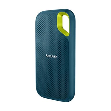 SanDisk 1TB Extreme SSD portatile, USB-C, Unità a stato solido NVMe esterna, fino a 1050 MB/s, Indice di protezione IP65 per la resistenza ad acqua e polvere - Monterey