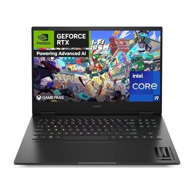 HP OMEN 16-wf1003sl Notebook, Intel Core i9-14900HX, 32GB RAM DDR5, 1TB SSD PCIe NVMe, Display 16,1" FHD 165Hz IPS, RTX 4070 8GB GDDR6, 3 Mesi di PC Game Pass Incluso, Windows 11, Nero