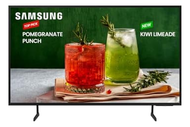 Samsung Business TV Serie BED-H da 50", UHD 3840x2160 con Funzionalità HDR10+, Tizen, PurColor, Adaptive Sound, HDMI, USB, Bluetooth, WiFi, Accesso Remoto