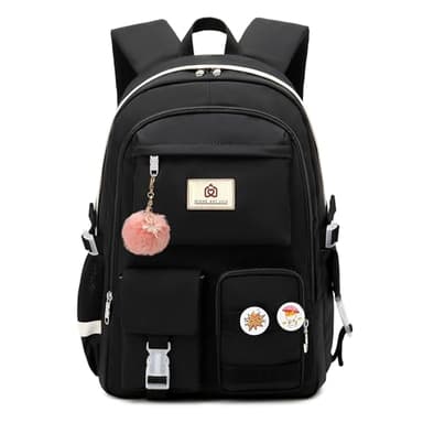 Zaini per laptop da 15,6 pollici borsa da scuola zaino universitario antifurto zaino da viaggio grandi borse per adolescenti ragazze donne studenti
