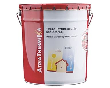 ATRIATHERMIKA - PITTURA PER INTERNI 13LT - TERMOISOLANTE - PITTURA TERMICA ATRIATHERMICA PER INTERNI BIANCO