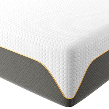 wowttrelax Materasso Matrimoniale 160 x 200, Altezza 20 cm, Materasso Ortopedico in Memory Foam, 9 Zone di Comfort, Rivestimento in tessuto lavabile, Resistente agli acari traspirante
