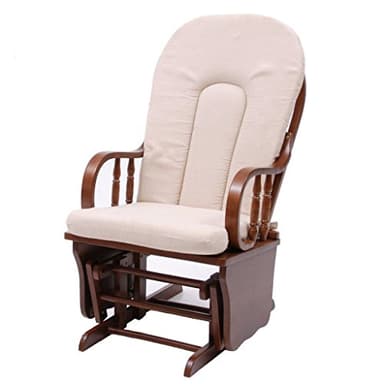 My_living Douglas Dondolo, Legno, Beige, Singolo, 68x50x107 cm