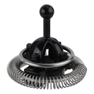 Tinoaly Frusta di ricambio per montalatte Compatibile con Nespresso Aeroccino 3/4/Plus, frusta moderna in plastica nera e acciaio inossidabile