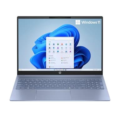 HP Pavilion 16-af0004sl, Intel Core Ultra 7-155U, Intel Evo, AI PC, RAM 16GB, SSD 1TB, Display 16" 2K OLED 120 Hz 400 Nits, Wi-Fi 6, Windows 11, Sky Blue