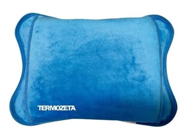 Borsa acqua calda elettrica, Con rivestimento morbido, Con tasca per riscaldare mani e piedi, Temperatura max 50°C, Nessun riempimento con l'acqua, Dotata di sistema di protezione.