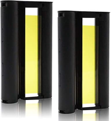 UniPlus KP-108IN Cartuccia Colore Compatibile con Canon KP-108IN per Canon Selphy CP1300 Canon Selphy CP1200 CP1000 CP910 CP900 CP820 Stampante Selphy (2 Cartucce di Inchiostro, Senza Carta)
