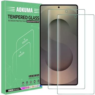 AOKUMA [2 Pezzi Pellicola Vetro Temperato per Samsung Galaxy S25 Ultra Pellicola Protezione,Durezza 9H,Antiurto Antigraffio e Anti-impronta