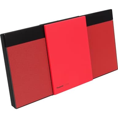 PANASONIC SC-HC304 REPRODUCTOR DE CD HIFI ROJO