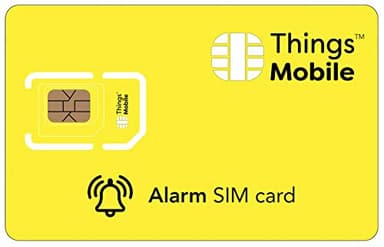 SIM Card per ALLARME e ANTIFURTO - Things Mobile - copertura globale, rete multi-operatore GSM/2G/3G/4G, senza costi fissi, senza scadenza, tariffe competitive. 50€ di credito incluso +10€ gratis
