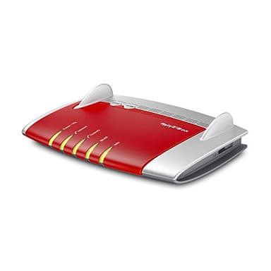 AVM FRITZ! Box 7360 International Modem Router Wireless N 300, 300 Mbit/s su 2,4 GHz, ADSL2+, VDSL, 2 LAN Gigabit, 2 Fast Ethernet, Base DECT, 2 USB 2.0, Software e Istruzioni in Italiano
