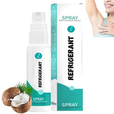 Anti traspirante,Spray antitraspirante, deodorante antisudore per iperidrosi, per mani, piedi e testa, ferma il sudore nelle zone per donne uomini (30 ml, 1 pezzi)