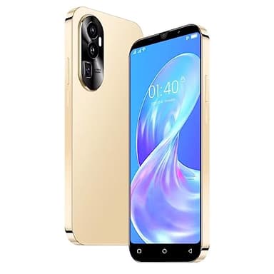 WRTogo Smartphone Offerta Del Giorno, 5.0 inch IPS Display, 16GB ROM /(Espandibile fino a 128 GB), Android 9.0, Dual SIM Economici Telefoni Mobile ，3G Durevole Cellulari (Rino10-Golden)