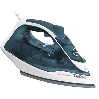 Tefal FV2839E0 iron Dry & Steam iron Cerilium soleplate 2400 W Blue White