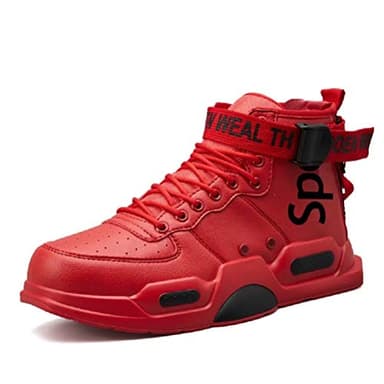 FUSHITON Scarpe Hi-Top da Uomo Moda Sneaker Bassa Sneaker da Corsa Scarpe Sportive da Passeggio per Fitness