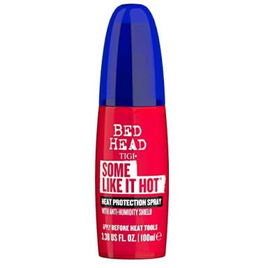 TIGI Bed Head Some Like It Hot, Spray termoprotettore per tutti i tipi di capelli, Prodotto anticrespo per stirare, arricciare e asciugare capelli, 100ml