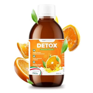 Drenante Anticellulite Gambe Donna Uomo Detox Depurativo Fegato E Intestino Pancia Piatta E Peso Forma Gusto Arancia 500ml Made In Italy Fast Dynamo