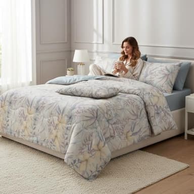 Gabel Trapunta invernale matrimoniale 260x260 tessuta in puro cotone (Foto 03 Isabella)