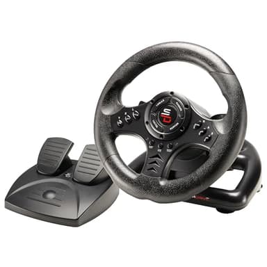 Subsonic Volante Superdrive SV450 con Pedali, Paddles, Shifter per Xbox Serie X/S, PS4, Xbox One, PC Programmabile Per Tutti I Giochi