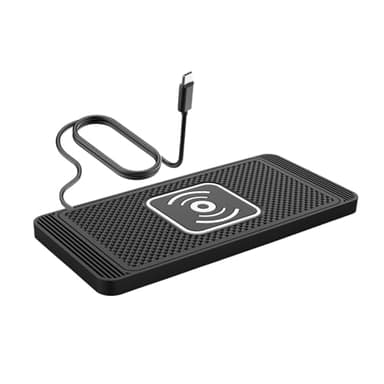 Caricabatterie Wireless Per Auto, Tappetino Di Ricarica Per Auto - Caricabatteria Wireless Per Auto Da 15 W Magnetico - Tappetino Di Ricarica Per Telefono, Supporto Per Telefono Per Auto A Induzione A