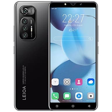 McMgc Smartphone Offerta del Giorno, 5.0 inch IPS Display, 16G ROM 128GB Espandibili Cellulare, Android Cellulare Dual SIM Economici Telefoni Mobile ，3G/GSM Cute Cellulari (M10-Black)