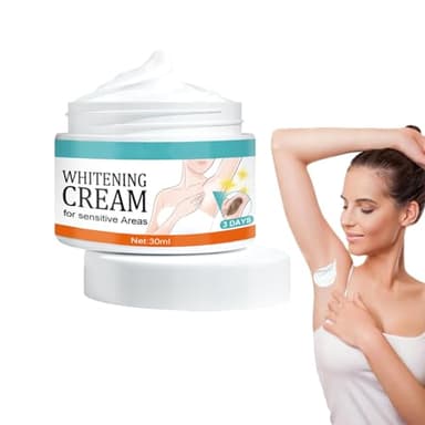 Crema Schiarente,Crema Sbiancante Ascelle,Crema Illuminante Ascelle,Sbiancamento Crema per Zone Intime, Ascelle, Collo, Ascelle, Ginocchia, Lnterno Cosce