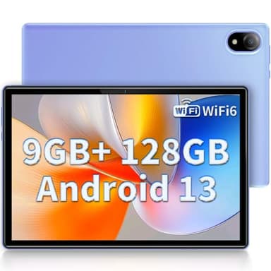 DOOGEE U10 Tablet 9GB RAM+128GB ROM/TF 1TB, 10 Pollici, Android 13, Bluetooth 5.0, WiFi-6, 5060mAh, 1280*800, 5MP+8MP, Widevine L1, TÜV Luce Blu Bassa