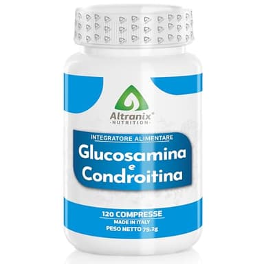 Glucosamina Condroitina – 120 Compresse – Integratore Articolazioni e Cartilagini – Supporto Naturale per il Benessere Articolare