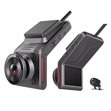 SZKJ 4G Telecamera per Auto, 2 pollici 1080P Doppia Telecamera per Auto, Mini Dash Cam con Monitoraggio Remoto, Registrazione in Loop, G-Sensor e Tracciamento GPS