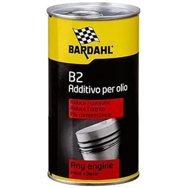 Bardahl - Additivo Olio B2, Adatto a tutti i Motori a Benzina e Diesel, Migliora il Rendimento del Motore, 300ml