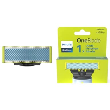 Philips OneBlade First Shave lama, compatibile con tutti i modelli OneBlade e OneBlade Pro, per pelli del viso molto sensibili, 1 pezzo (modello QP215/50)