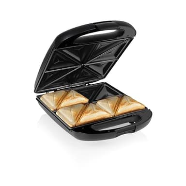 Tristar Sandwich Maker XL - 4 panini alla volta - Rivestimento antiaderente - Protezione da surriscaldamento - Facile da usare - 1500 W - SA-3069