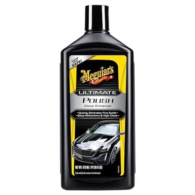Meguiar's Ultimate Polish G19216EU - Polish Riparatore e Lucidante per Auto, Dona Lucentezza e Riflessi Brillanti, 473 ml