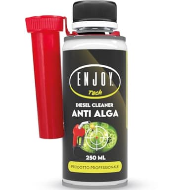 ENJOY TECH Protettore Diesel Antialga 250 ml | Additivo per Gasolio e Biodiesel | Previene Alghe, Muffe e Batteri nei Serbatoi | Azione Curativa e Preventiva | Made in Italy