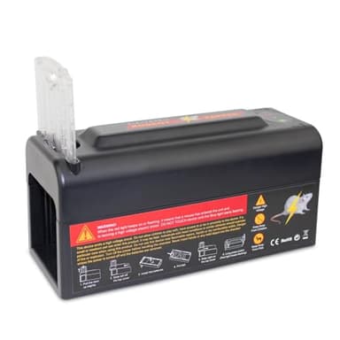 Trappola Elettronica per Topi per Topi per casa e Giardino, per Topi Elettrico, Facile da riutilizzare, igienico, per Umani