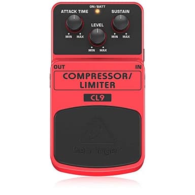 BEHRINGER CL9 COMPRESSOR LIMITER EFFETTO A PEDALE COMPRESSORE